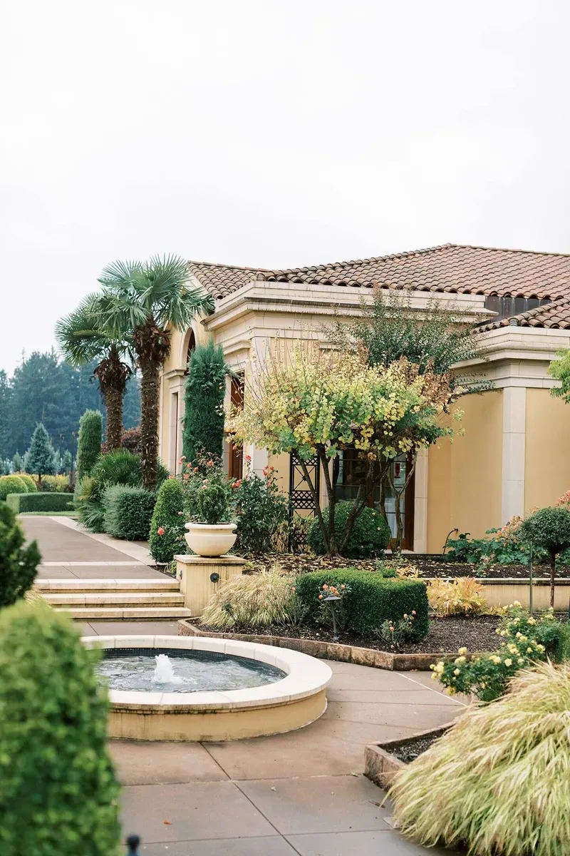 Del Mar Villa exterior and gardens